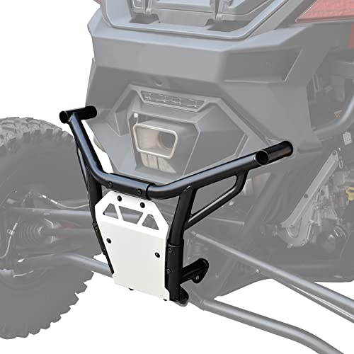 SAUTVS Rear Bumper for Polaris RZR Pro R/R4, Combined Heavy Duty Black Rear Brush Guard Protector Low Profile Bumper Pre Runner Bumper for Polaris RZR Pro R/ R4 2022-2024 Accessories, Replace #2884358