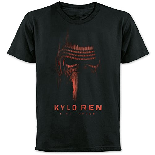 Image of Star Wars Episode 7 T-Shirt Kylo Ren Red Mask (M)