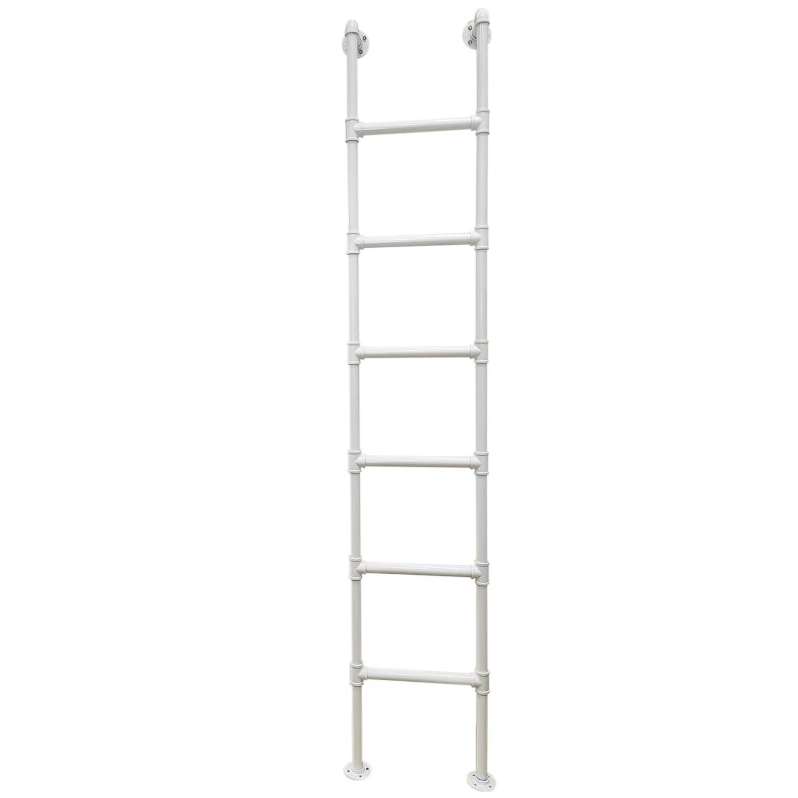 Échelle de puits de fenêtre en fer forgé 300 LB réglable de 3 à 10 pieds pour grenier
