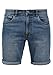 Produktbild Blend Joel Herren Jeans Shorts Kurze Denim Hose mit leichtem Stretchanteil, Größe:L, Farbe:Denim Lightblue (76200)