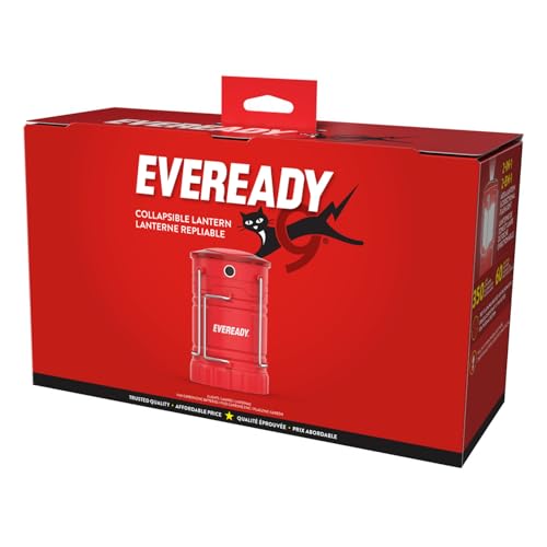 Eveready LED Camping Lantern 360 PRO (3-Pack), Super Bright Tent Lights, IPX4 Water Resistant LED Lanterns for Power Outage Hurricane Preparedness, (Batteries Included) thumbnail 9