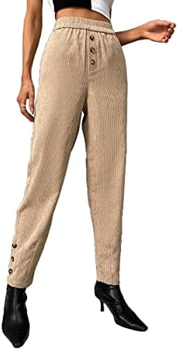 Corduroy High Waisted Baggy Pants for 