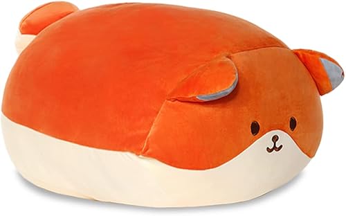 Anirollz Juguete de peluche extra grande de 20 pulgadas con lindo personaje Squishy de peluche (XL) Foxiroll