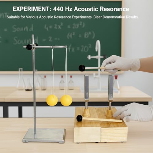 Diapason 440 Hz en métal de qualité supérieure avec bécher robuste
