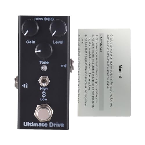 Acogedor Ultimate Drive �M�^�[�G�t�F�N�g�y�_���A�G���L�M�^�[ Ultimate Drive �G�t�F�N�A �y�_���A�Q�C�����x���g�[���R���g���[���A�g�D���[�o�C�p�X�ADC 9V�A6.35mm In Out�A�t��