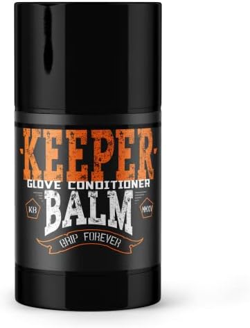 KEEPER BALM Goalkeeper Gloves: Prep 'em w, The Original Goalkeeper Glove Conditioner, Glove Balm, Game Changer, Never Lose Grip, Restore Grip