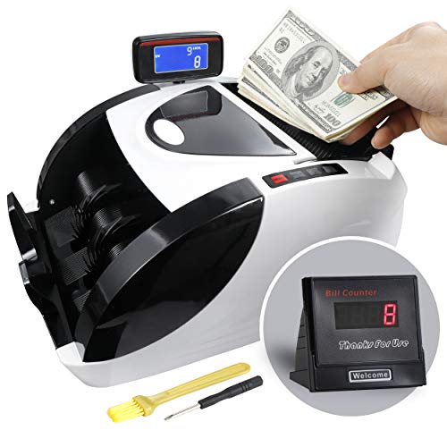 Zeny Money Counter Machine Bill Cash Counter Money Counting Machine With Uv/Mg Counterfeit Detection Fast Counting Speed #TOP2