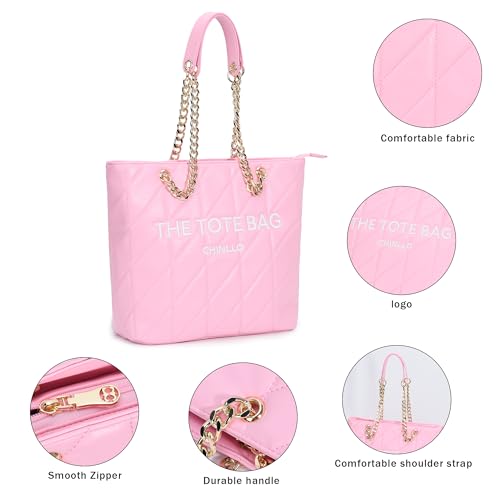 Image of Chinllo Tote Bag for Women, Medium Top Handle Handbags Purse