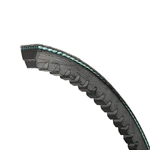 Jason Industrial 33VX530 UniMatch Cogged Raw Deep Wedge V-Belt, Chloroprene, 38" Wide, 31" Thick, 53" Long, 3 Ribs