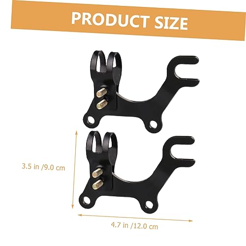 Adaptateur de frein à disque pour bicyclette sans œillets de fixation support réglable - 8