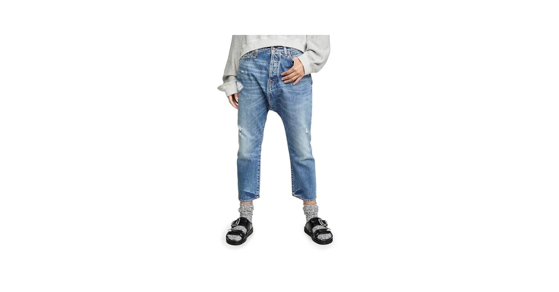 R13/アールサーティーン TAILORED DROP DENIM／サイズ23 TAILORED DROP JEANS - BARTER INDIGO - R13