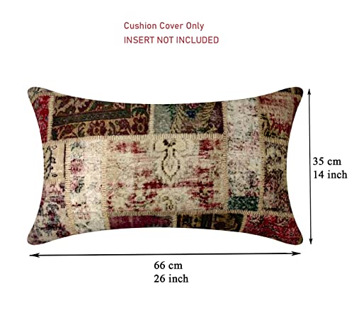 Image of SAJAVAT HOME Cotton Printed Pillow Cover 14x26 INCHES Multicolor (Pack of 1)