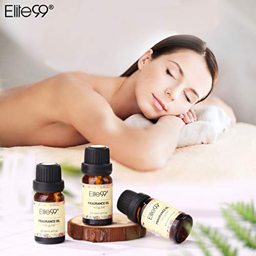 Elite99 Geuroliën, etherische oliën voor luchtbevochtigers, aromatherapie-oliën, 10 ml - sandelhout, zeebries - Image 5