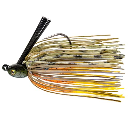 Leurre de pêche compact tungstène Strike King pour pêcher sans s'accrocher - 4