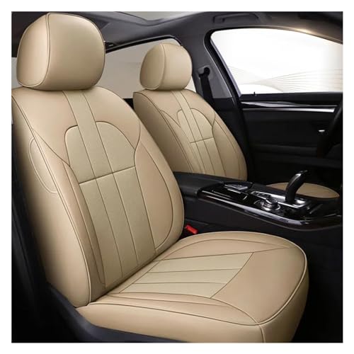 Housse de siège voiture beige pour VW ID3 ID4 ID6 T-Cross et Viloran