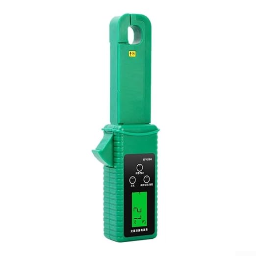 Pinza amperimétrica digital portátil para medición de corriente de fuga AC/DC automotriz hasta 60A con auto rango miniatura 8
