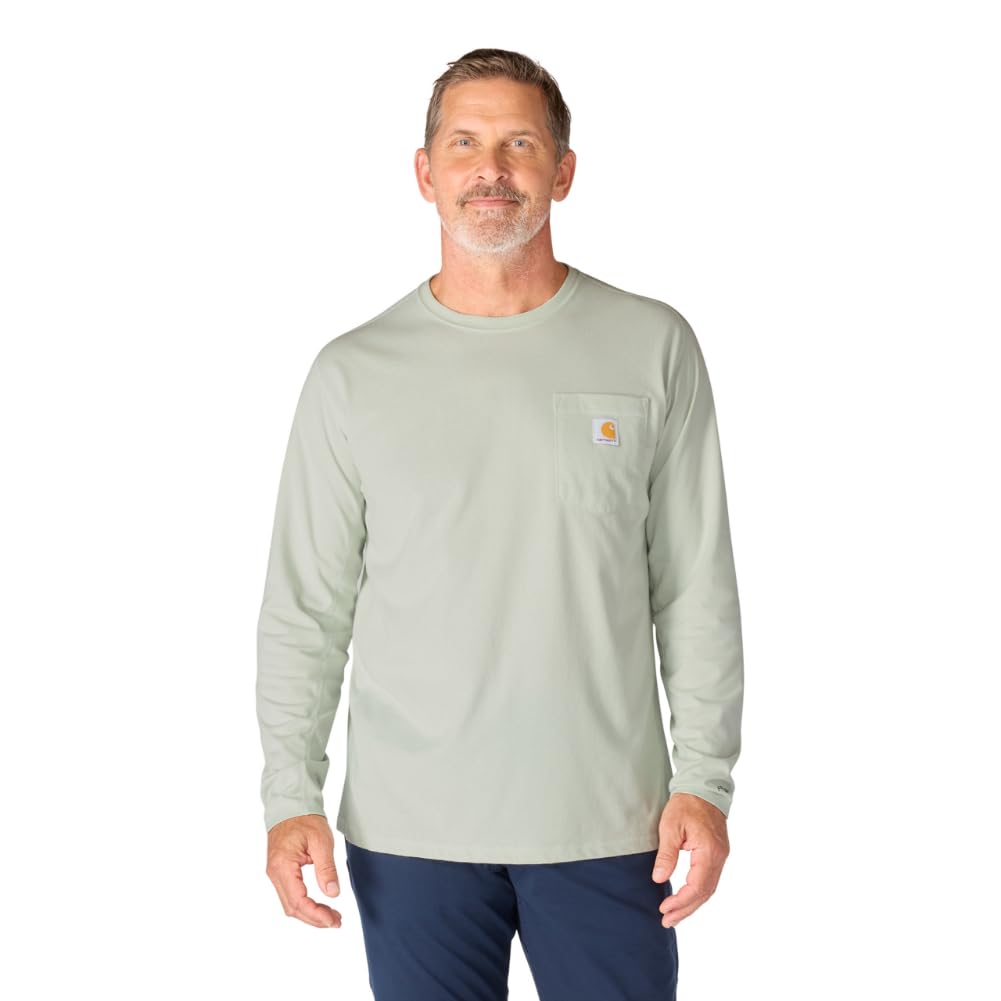 Carhartt Men's Force Relaxed Fit Midweight Long-Sleeve Pocket T-Shirt
