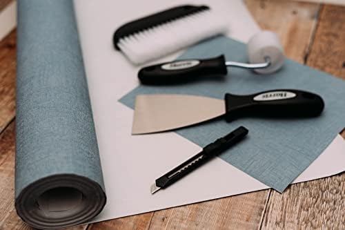 Harris 102054007 Seriously Good Wallpapering Kit | Set Includes: 1 x Paperhanging Brush, 1 x Stripping Knife, 1 x Seam Roller, 1 x Wallpaper Trimming Knife
