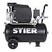 Produktbild STIER Kompressor LKT 240-8-24, 1100 W, max. Druck 8 bar, 24 Liter Tank, 21 kg, geeignet für Anwendungen z.B. mit Ausblaspistolen, Farbspritzpistolen, Blindnietenpistolen