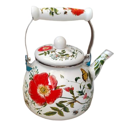 Pichet à jus et bouilloire émaillée de 2,5 L pour boissons variées - 7