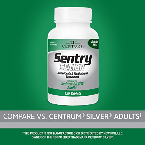 21st Century Sentry Senior Tablets, 125-Count (22390) - Image 3