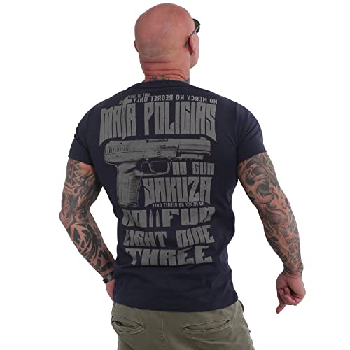 T-shirt Yakuza MATA homme tissu respirant anti-déformation