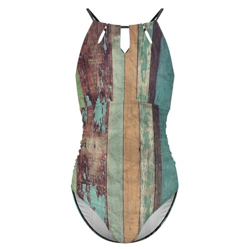 Maillots de bain une pièce effet ventre plat galbant pour plage - 4