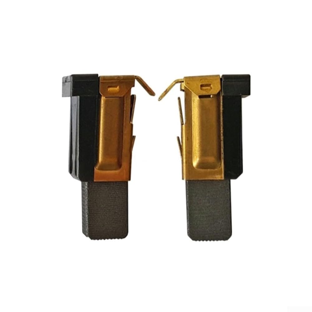 Spazzole di Carbonio, Set di spazzole di Carbone di Ricambio for Sega Circolare Bosch GKS65 2610925372, Oro Nero, Confezione da 2