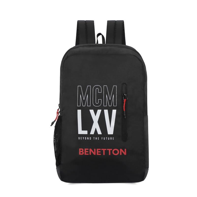See full amazon price history chart for UNITED COLORS OF BENETTON Caspian Unisex Polyester Laptop Backpack - Black, 16 Liters UNITED COLORS OF BENETTON Caspian Unisex Polyester Laptop Backpack - Black, 16 Liters (B0CKDXBKDM) Amazon Price History, Amazon Price Tracker