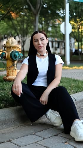 outROAR Gear Native Style Bone Choker Necklace- Three Row American Indian Inspired Regalia - Brown/Beige4