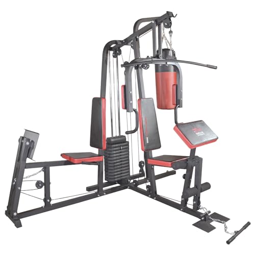 TrainHard® Kraftstation Multistation Fitnessstation inkl.Beinpresse + Boxsackhalterung TrainHard® Kraftstation Multistation Fitnessstation inkl.Beinpresse + Boxsackhalterung