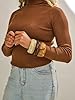 ENSKEFEN 3PCS Acrylic Resin Bangle Bracelet Set for Women Chunky Wide Beige Brown Geometric Irregular Acrylic Bracelets Vintage Statement Resin Bangles #1