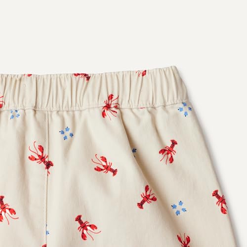 Image of Amazon Essentials x Sofia Grainge Unisex Babies, Toddlers and Kids' Pull-on Cotton Twill Shorts