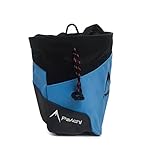Disponible en elegantes colores, y con abertura superior ancha para facilitar el acceso al magnesio.
