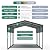 10x15FT Heavy Duty Carport,Metal Car Port with Reinforced All-Metal Frame,Galvanized Steel Outdoor Garage for Snow,Waterproof Car Shelter for Pickup, Boat,Car,Tractors