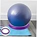 Kisangel 2pcs Yoga Ball Base Round Exercise Ball Stand Inflatable Fixing Circle Stability Stabilizer for Fitness