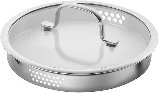 ZWILLING TrueFlow 4-Piece Saucepan Set with Glass Lid Suitable for Induction Cookers Uncoated Stainless Steel Matted Silver