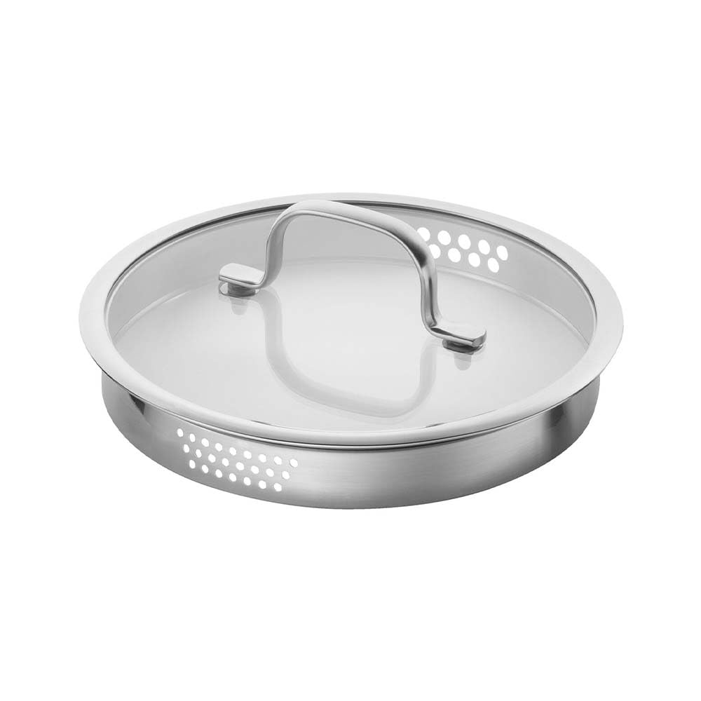 ZWILLING TrueFlow - Juego de 4 cacerolas con función de vertido para inducción (acero inoxidable), color plateado