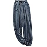 QHDDP Capri Leggings Damen Leder Leggings Outfit Kompressionsleggings Jumpsuit Mit Spitze MäDchen Leggings Damen Sporthosen Damen Weite Stoffhose Damen Warme Leggings (Blau, XL)