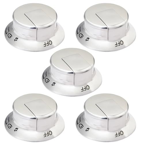 Radinglin 2024 Upgrade 318569904 Cooktop Burner Control Knob*5 For Frigidaire Electrolux Range Control Knob cover