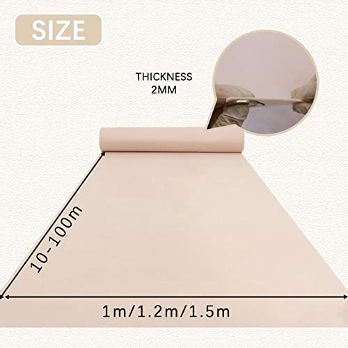 Tapis d'allée de mariage de 2 mm d'épaisseur couleur champagne découpable - 3