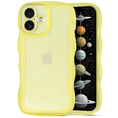 for iPhone 16 Pro �P�[�X ���˂��� �N���A ���� �ϏՌ� �J�����ی� ������� �؍� �l�C �E�F�[�u �g�^�t���[�� for �A�C�t�H��16 �p �X�}�z�P�[�X for ��phone16 ���킢�� ���� �y�� ���^ �����h�~ �\�t�g�V���R��