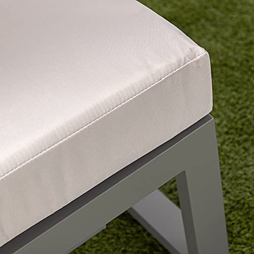 Alfresia Garden Coffee Table – Aluminium Counter with Integrated Ice Bucket, Versatile Stool or Counter, Weatherproof, Outdoor Coffee Table, Part of Garden Furniture Collection - Image 8