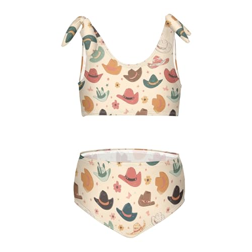 Toddler Girls Bikini Set Swimsuits Kid Bowknot Swimwear 2 Piece Bathing Suit 3-12T