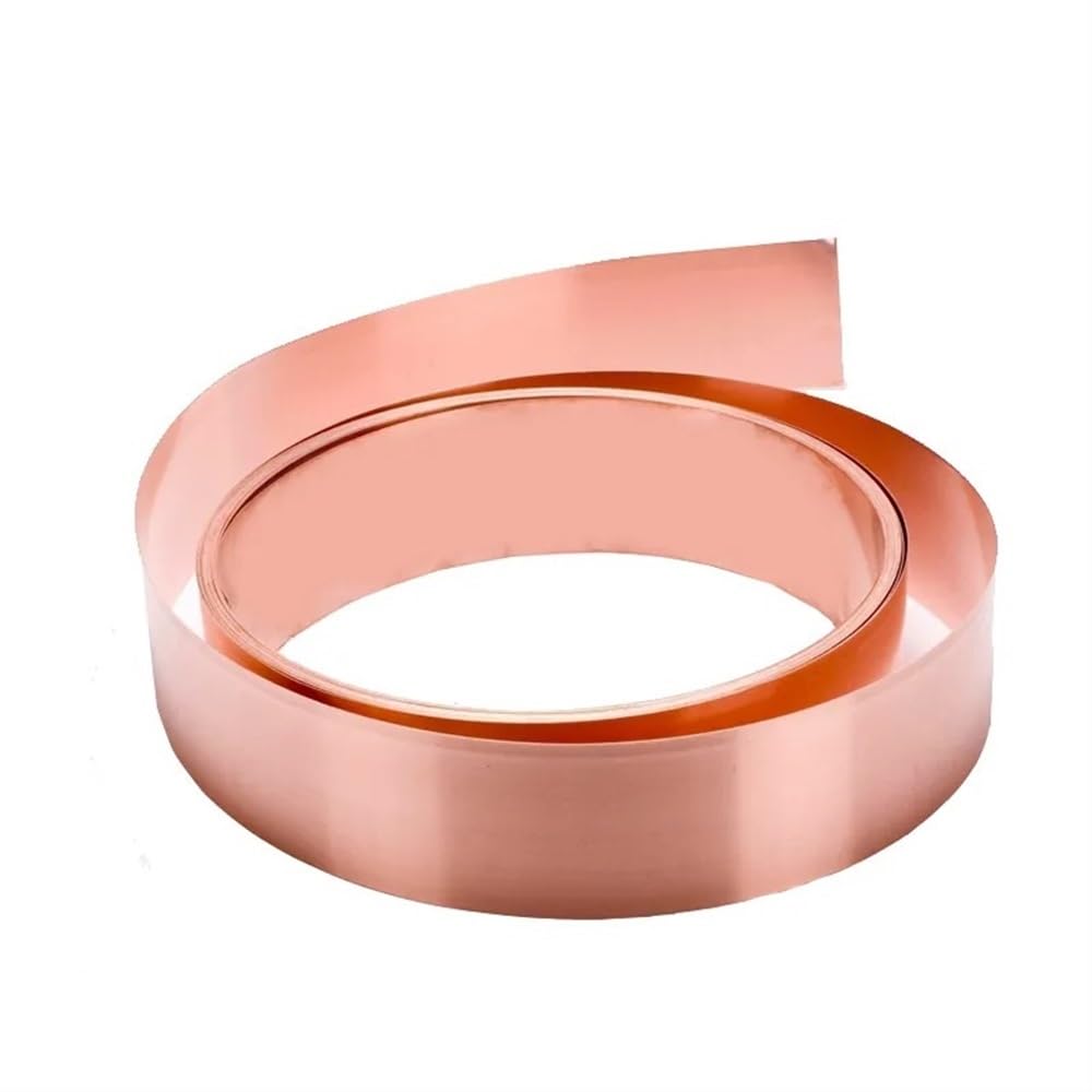1 Stück 2 m Dicke 0,15/0,2/0,3/0,4 mm Reiner Kupferstreifen (Color : 0.3x15mm, Size : 2M)