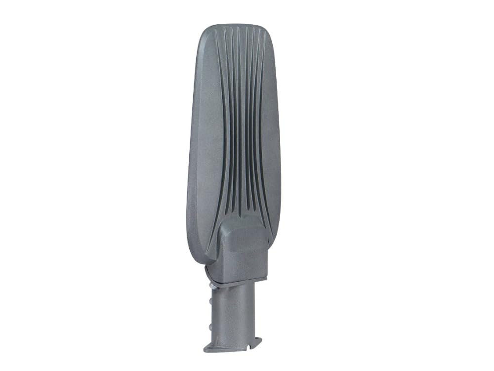 Universo PROIETTORE Faro Armatura Stradale LED 100W con SNODO Incorporato da Esterno IP65 Luce Bianco Freddo 6500K