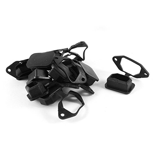 Ruilogod 10 PCS impermeabile di gomma IEC320 Presa...