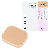 Amazon | ちふれ（CHIFURE）モイスチャーパウダーファンデーションN 34