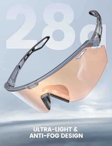 Image of Lamicall 24g Polarized Sports Sunglasses for Men Women - UV400 Protection Sun Glasses for Baseball Running Cycling Fishing