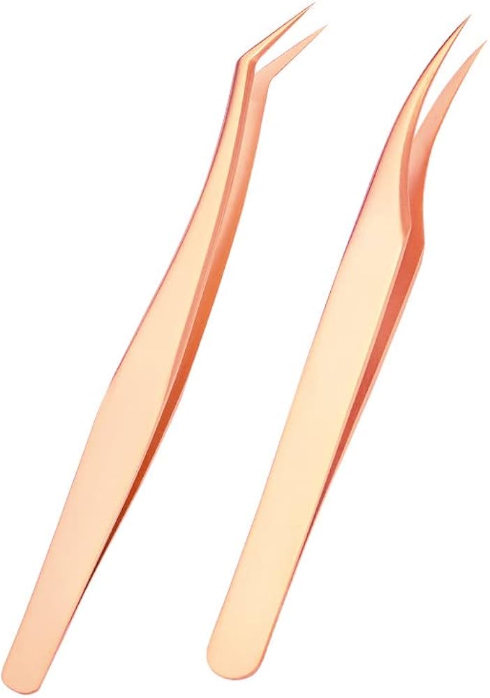 Amazon.co.jp: まつ毛エクステ専用ピンセット,まつげ延長専用